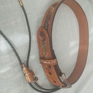 Belt & Bolo tie